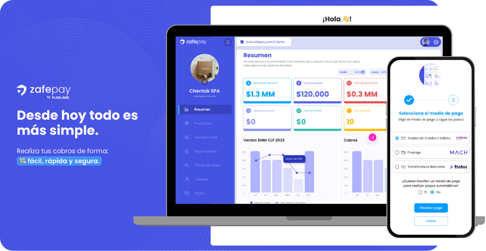 Captura de Crea Links de Pago y Cobra a tus Clientes automáticamente.